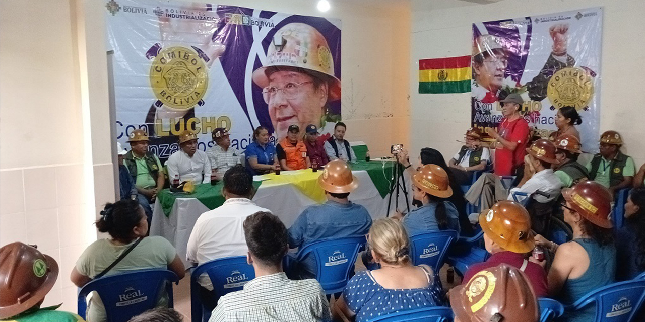 El acto de reinauguración en San Ramón. 