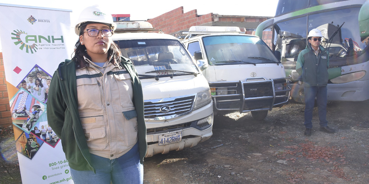 Los motorizados incautados por el carguío inusual de carburantes.