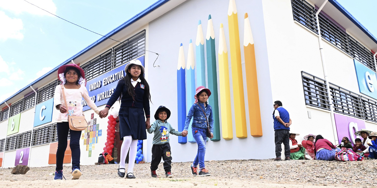 La nueva infraestructura que beneficiará a los estudiantes orureños.