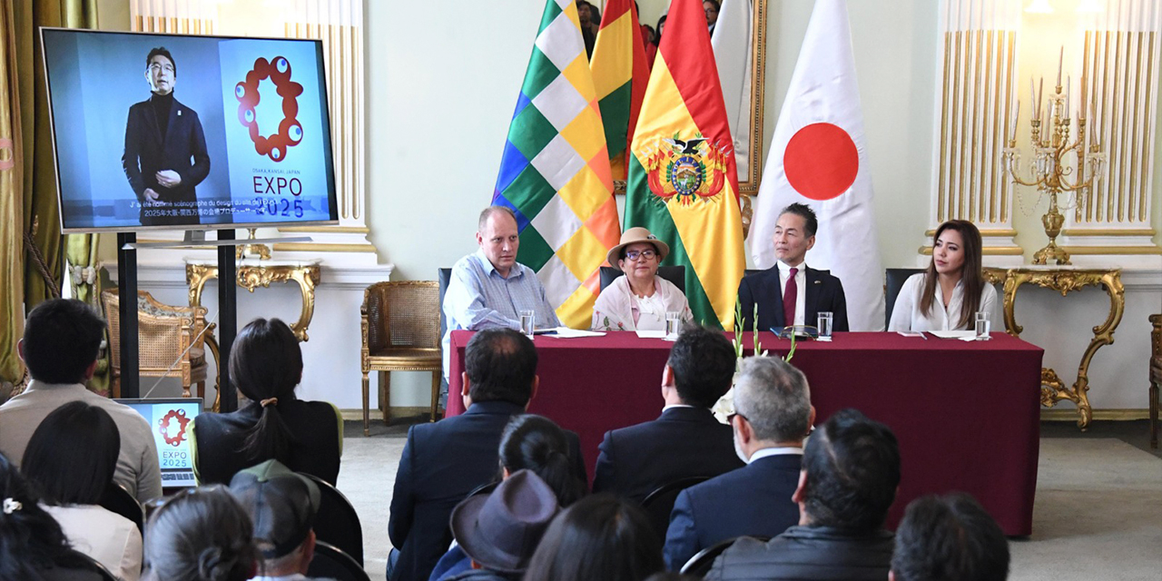 Bolivia dió a conocer que participará en la Expo Mundial 2025. Foto: Cancillería