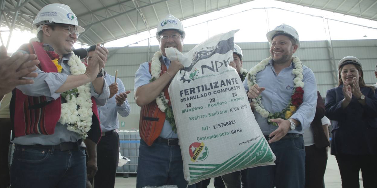 El Gobierno nacional fomentará el mejoramiento del rendimiento de la producción agrícola.