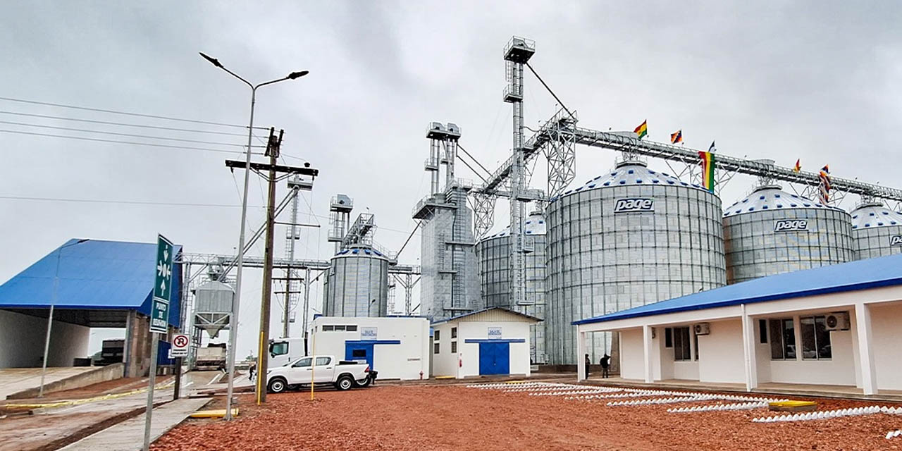 El Centro de Almacenamiento y Transformación de Granos de Yacuiba, Tarija. | Foto: MDPyEP