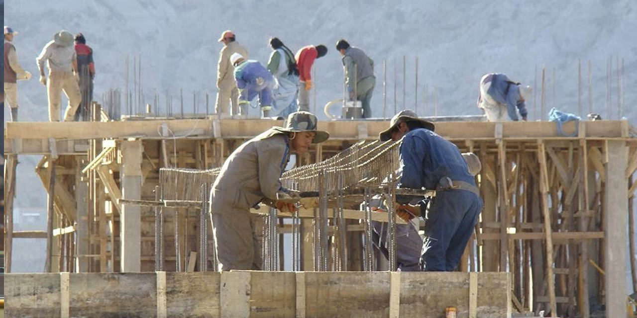 Trabajadores de una construcción.  | Foto: RRSS