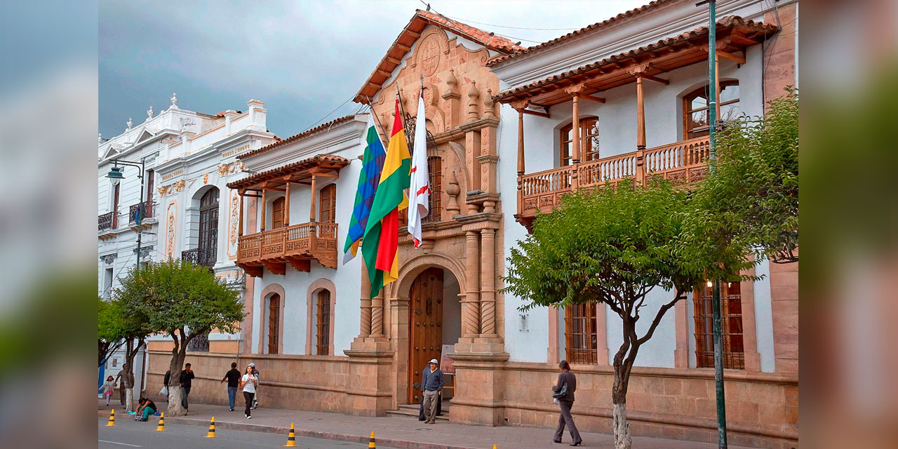 Frontis del Museo Casa de la Libertad, uno de los atractivos de la ciudad de Sucre, Chuquisaca. Foto: RRSS.