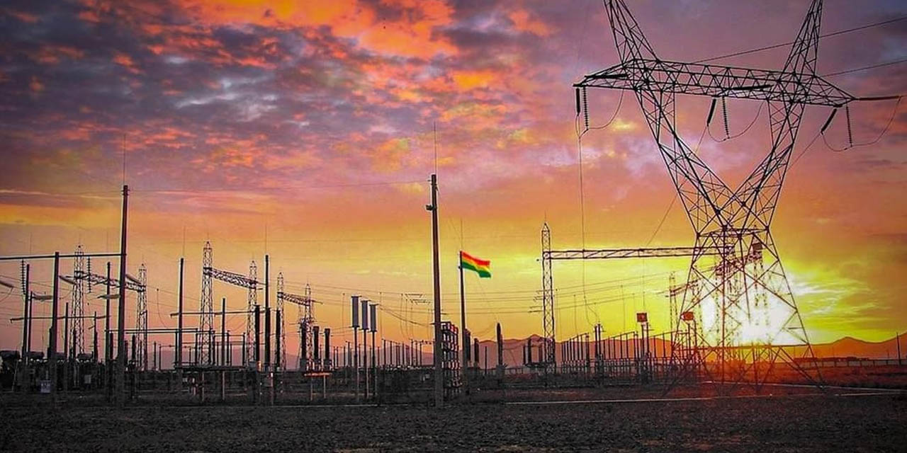 Una estación de generación eléctrica boliviana. | Foto: Archivo