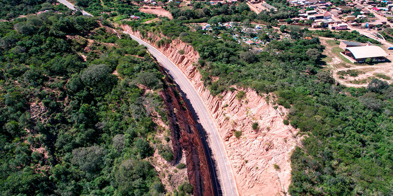 Tramo II de la carretera Muyupampa-Ipati.