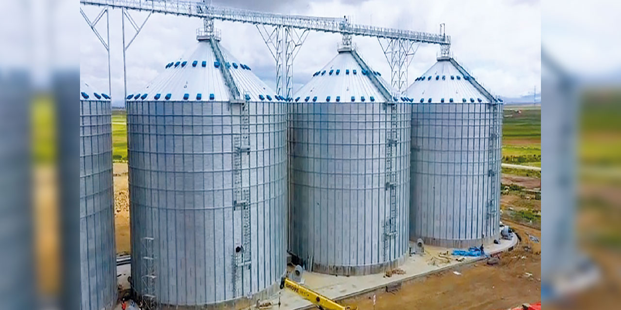 Planta de almacenamiento en Viacha. Foto: Archivo