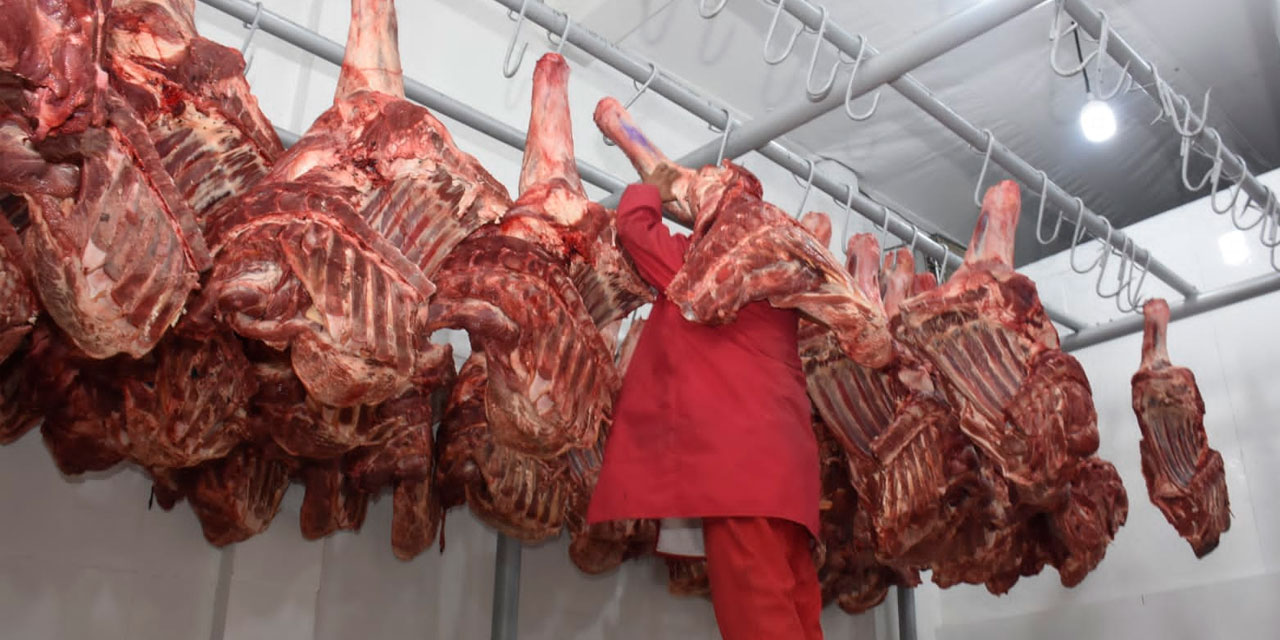 El año 2023 el país exportó carne bovina por un valor de $us 136 millones. Foto: Archivo