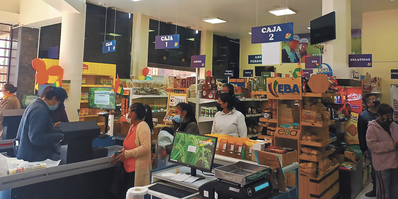 Las tiendas de Emapa están en los nueve departamentos del país.  | Foto: Emapa
