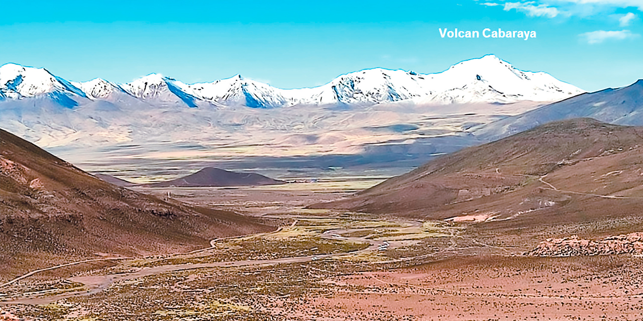  El área del proyecto minero Carangas, ubicado en la provincia Mejillones de Oruro. Foto: RRSS