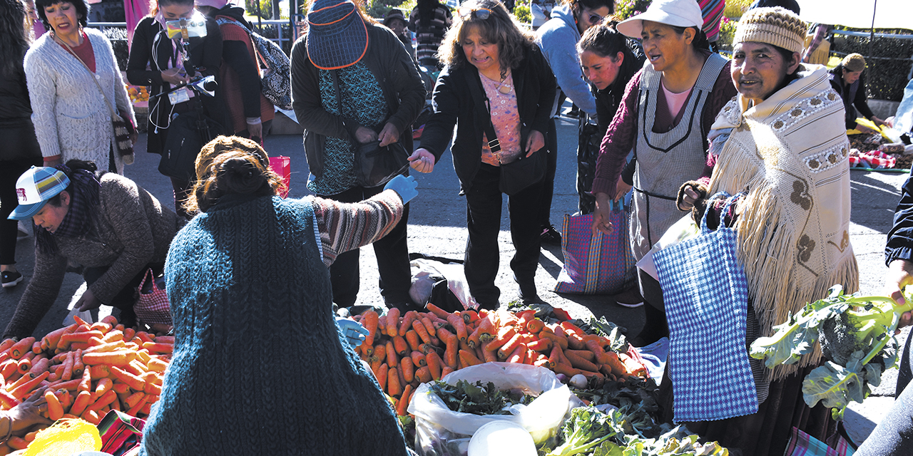 Las ferias del precio y peso justo llegarán a zonas alejadas. 