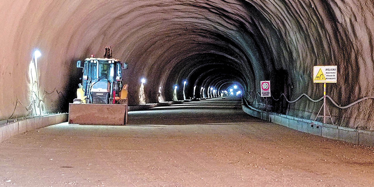 Los avances de las obras del túnel Incahuasi. | Foto: ABC