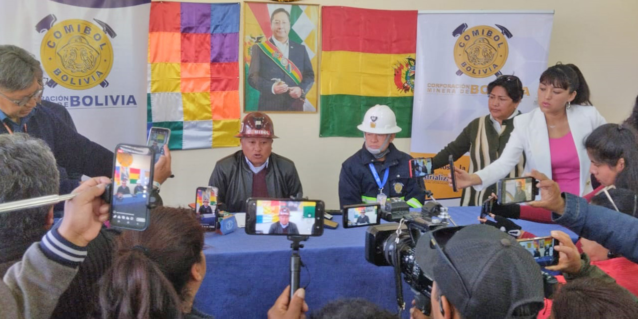 Comibol trabaja siete proyectos de exploración minera en el departamento de Oruro