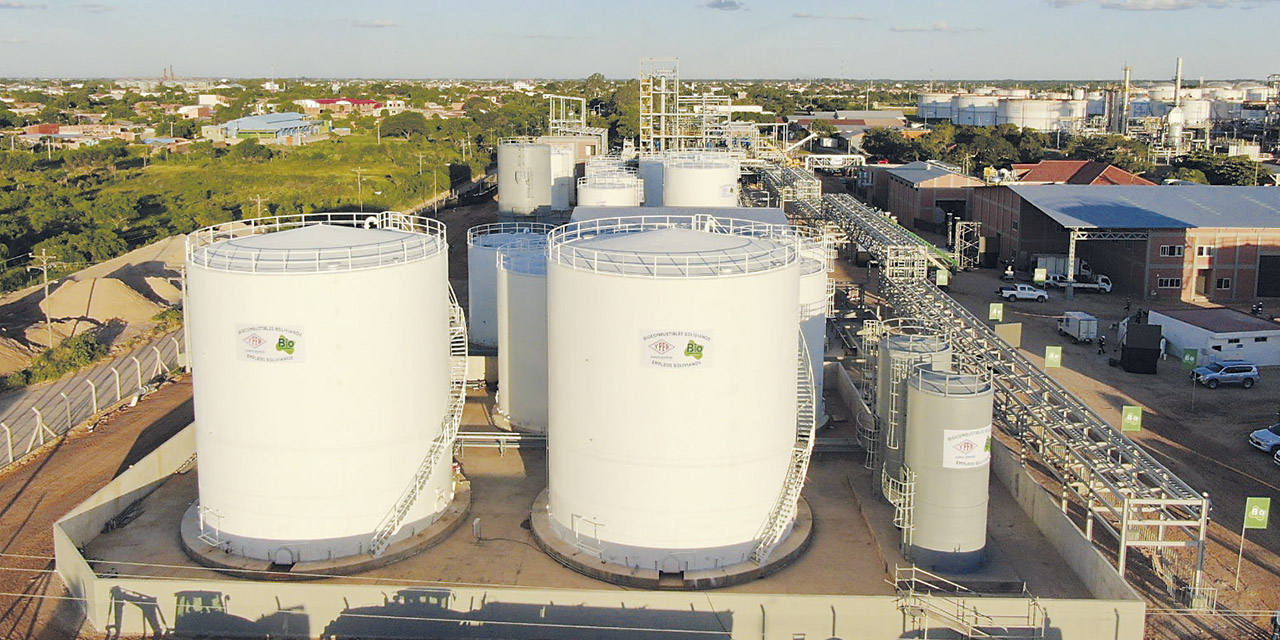 La Planta de Biodiésel I, ubicada en Santa Cruz, se inauguró el 26 de marzo.