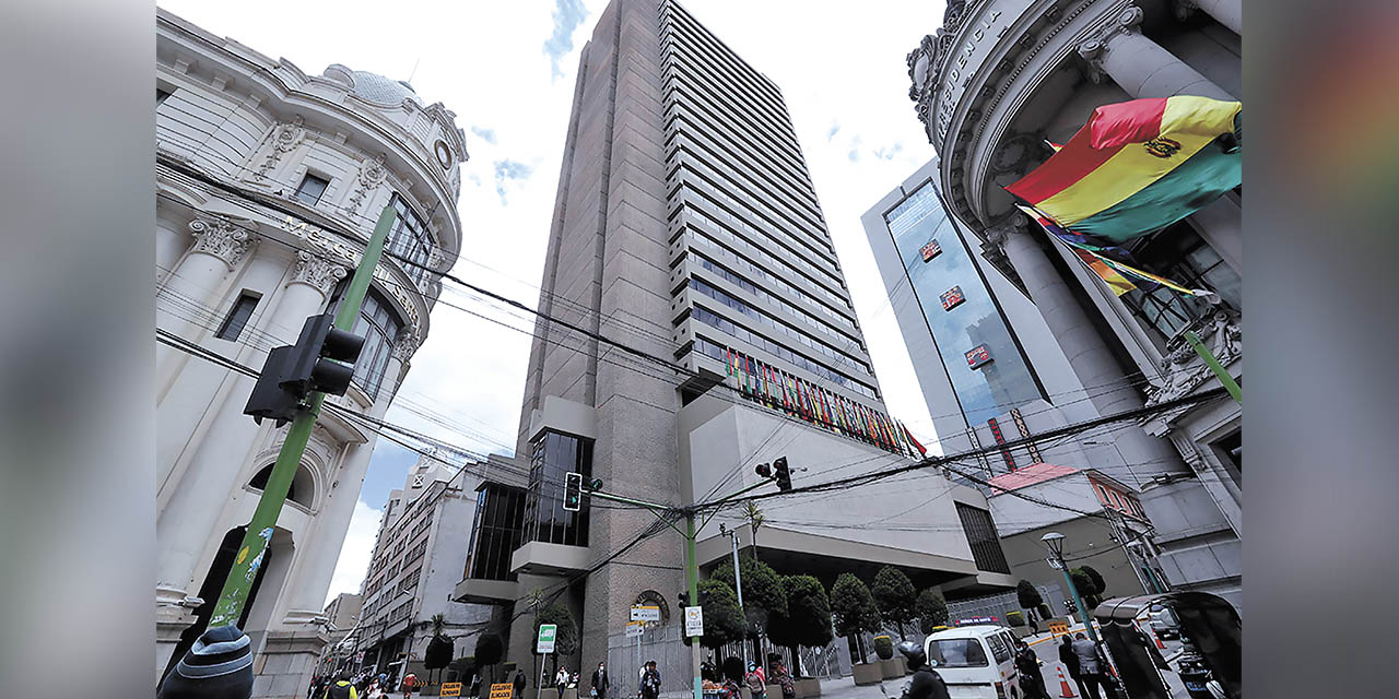 El Banco Central de Bolivia registró un aumento de las reservas internacionales netas.  | Foto: Archivo