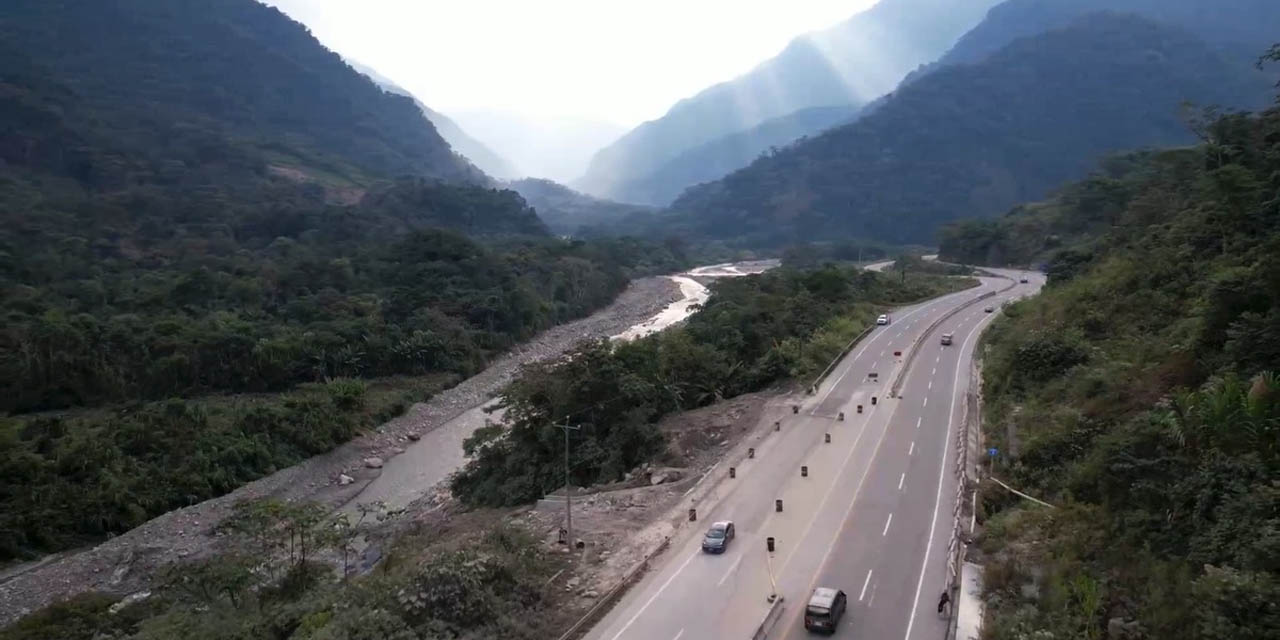 La carretera Doble Vía El Sillar. Foto: Sinohydro