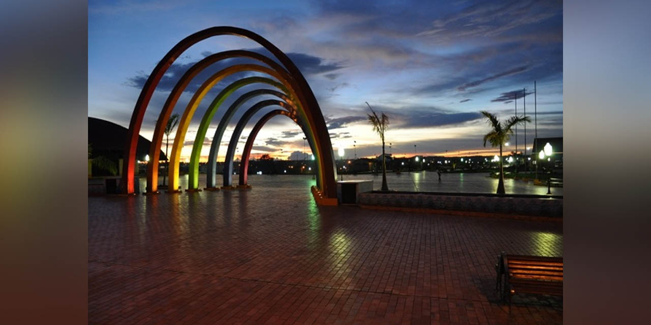 El Parque Piñata, en Cobija, Pando. Foto: GADP.