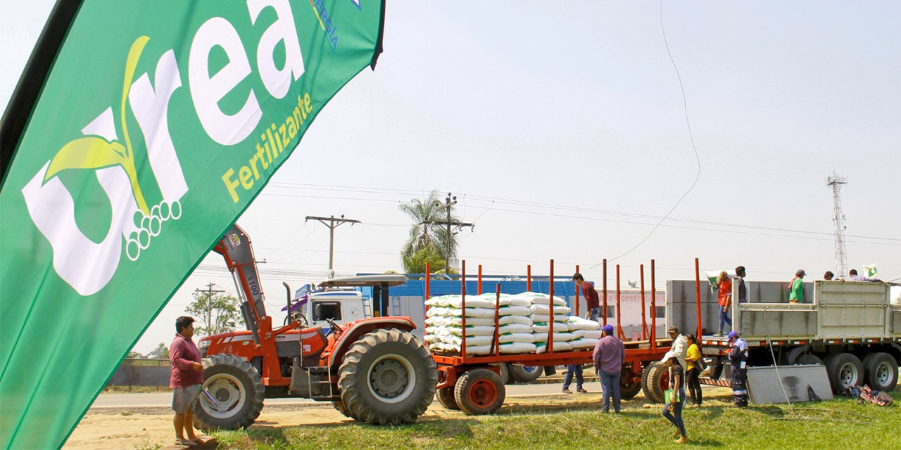 Venta de urea producida por YPFB llega a las 40.515 toneladas