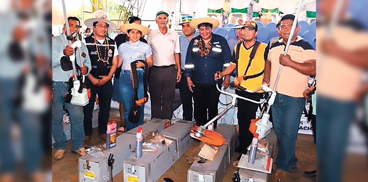 Parte de los equipos que fueron entregados en el departamento de Pando. Foto: MDryT