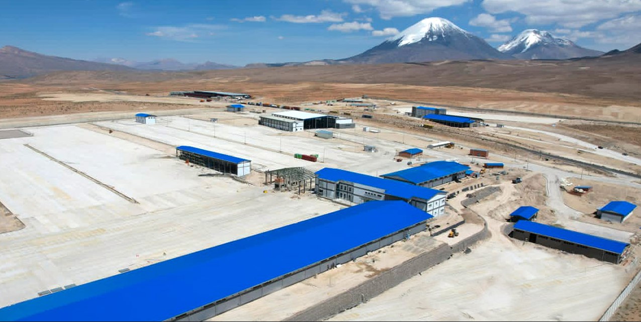 Recinto de Tambo Quemado, punto clave de conexión con Arica y uno de los pasos fronterizos más importantes del país. Foto Aduana