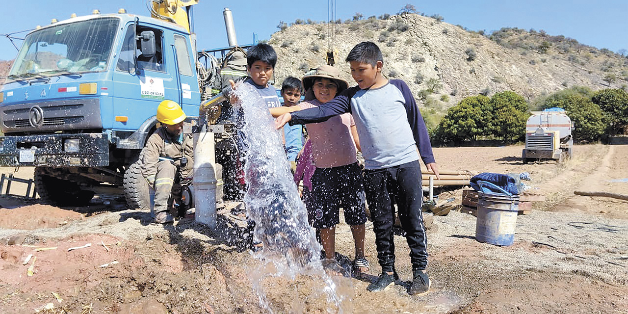 Uno de los proyectos hídricos para contrarrestar la sequía. | Foto: Archivo