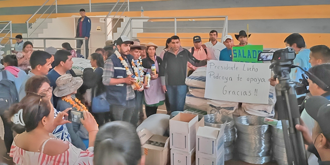 Gobierno impulsa la producción en Tarija con la entrega de insumos a 170 productores 