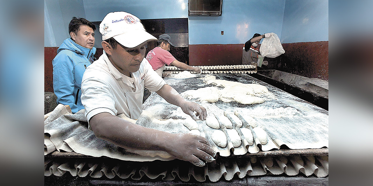 Los panificadores tienen los insumos asegurados.  | 