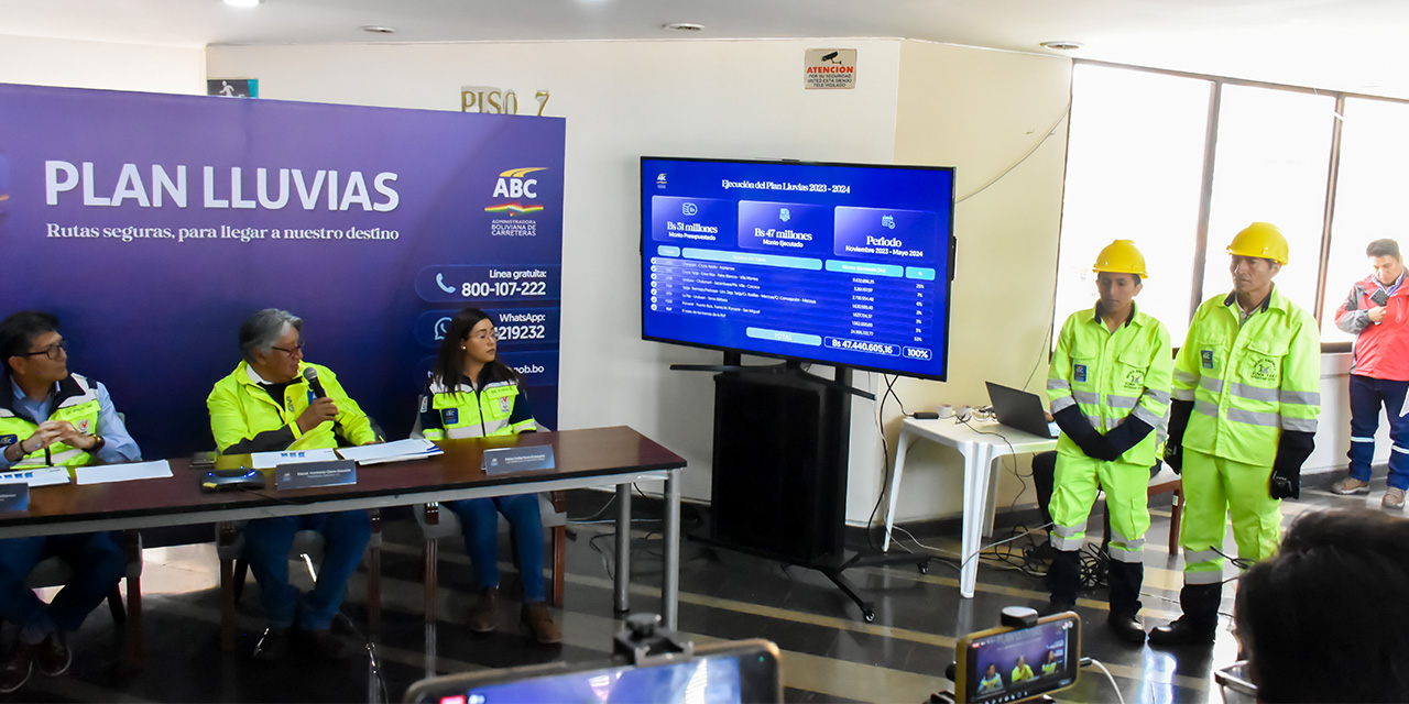 La ABC inicia el Plan lluvias para garantizar rutas transitables en la Red Vial Fundamental