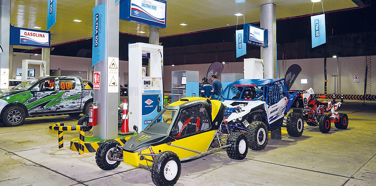 Gasolinera que vende el nuevo carburante. Foto: YPFB