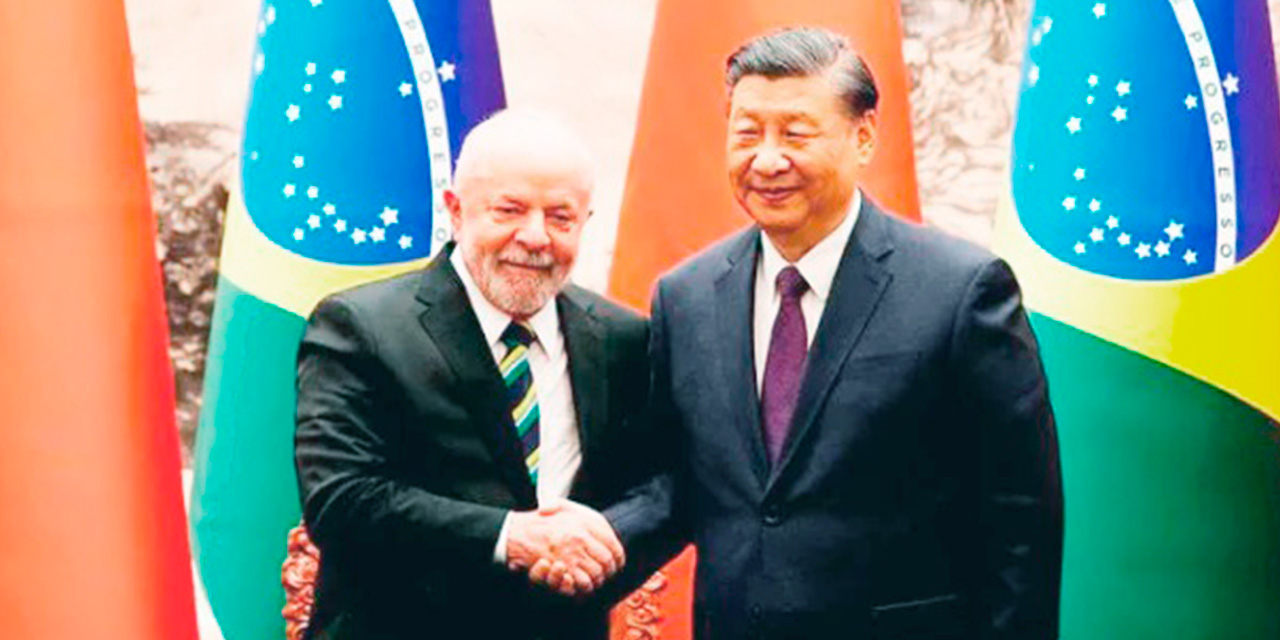 Los mandatarios de Brasil, Lula da Silva, y de China, Xi Jinping. (Foto: RT)