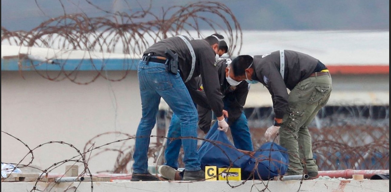 Violencia en los penales de Ecuador. Foto captura de pantalla RTVE