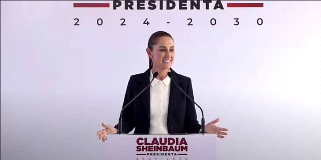 La presidenta de México, Claudia Sheinbaum Pardo. Captura de pantalla