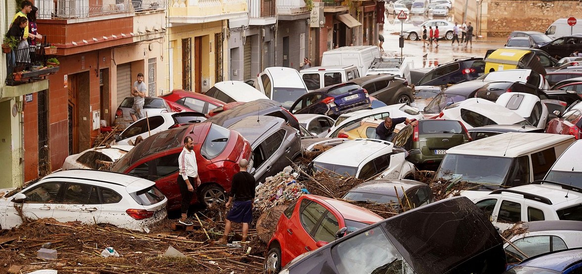 Devastación en la Comunidad Valenciana: Foto captura de pantalla RTVE