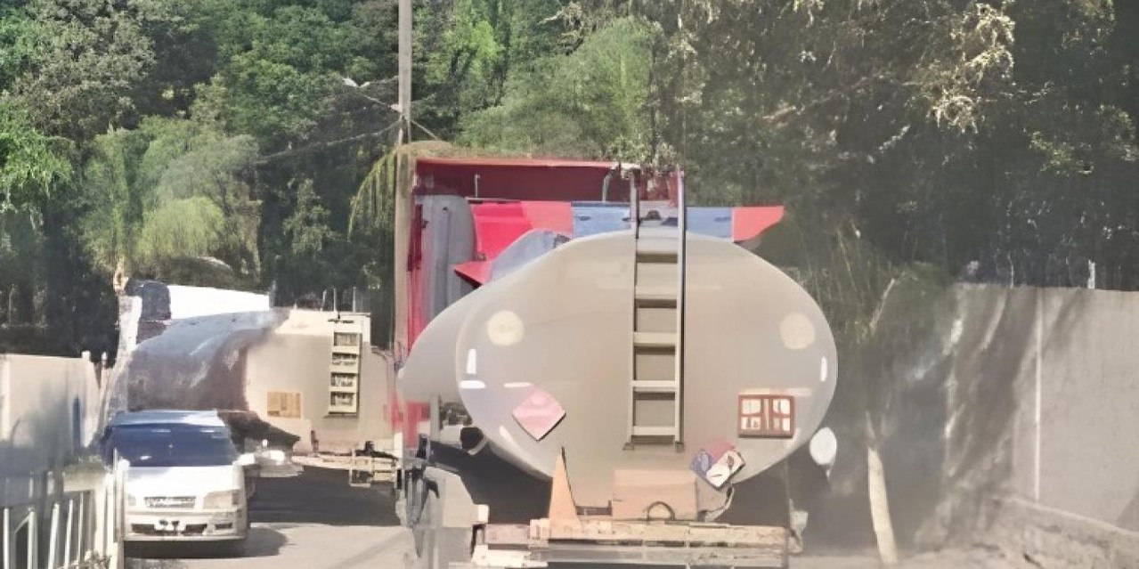 Los cisternas incautados. Foto Min. Defensa