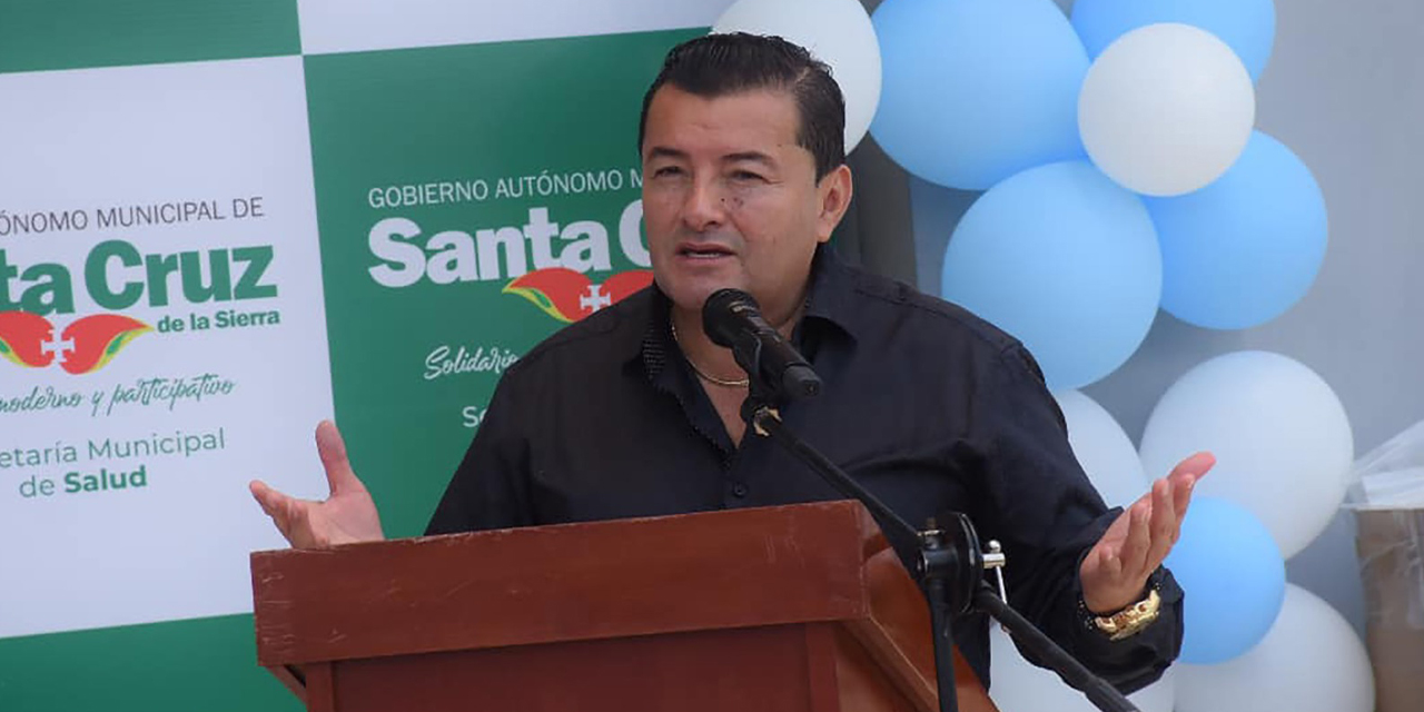 El alcalde de Santa Cruz, Jhonny Fernández. (Foto: RRSS)