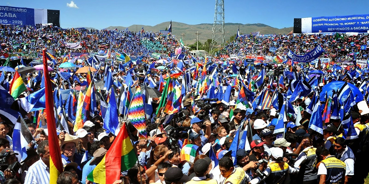 La celebración del aniversario del Instrumento Político. (Foto: RRSS)