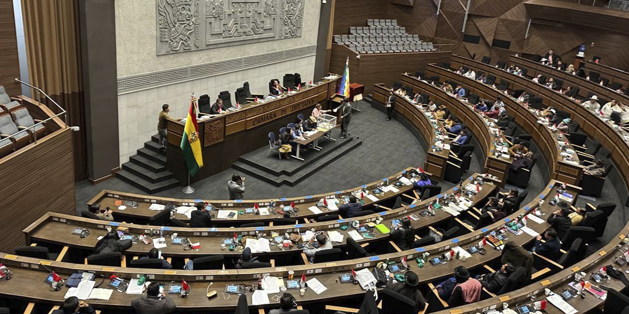 Legisladores de la Cámara de Diputados. (Foto: Archivo)