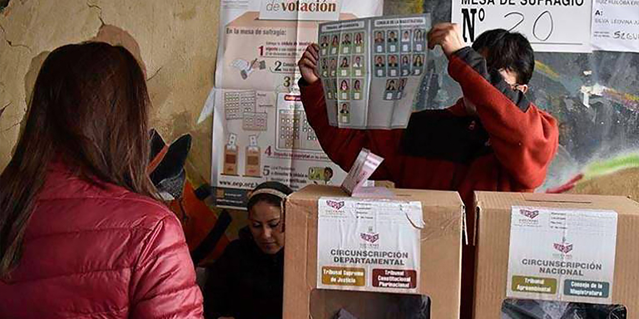 Elecciones judiciales de 2017. Foto: Archivo