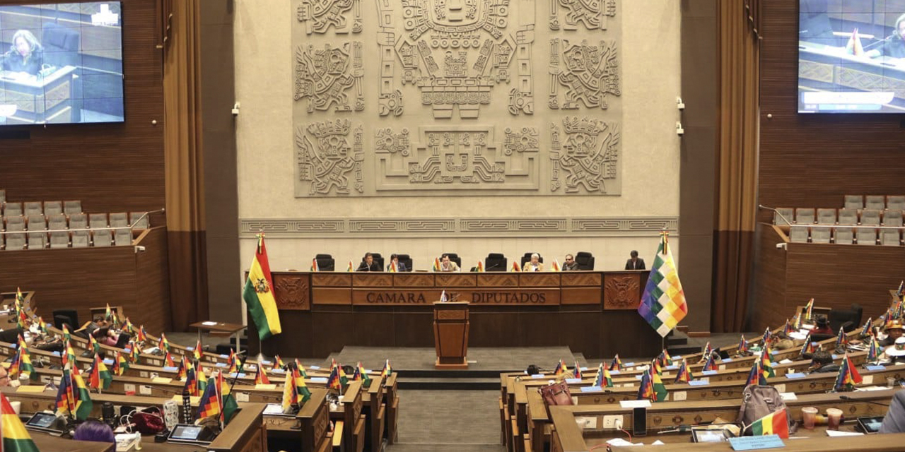 El pleno de la Cámara de Diputados. (Foto: Cámara de Diputados)