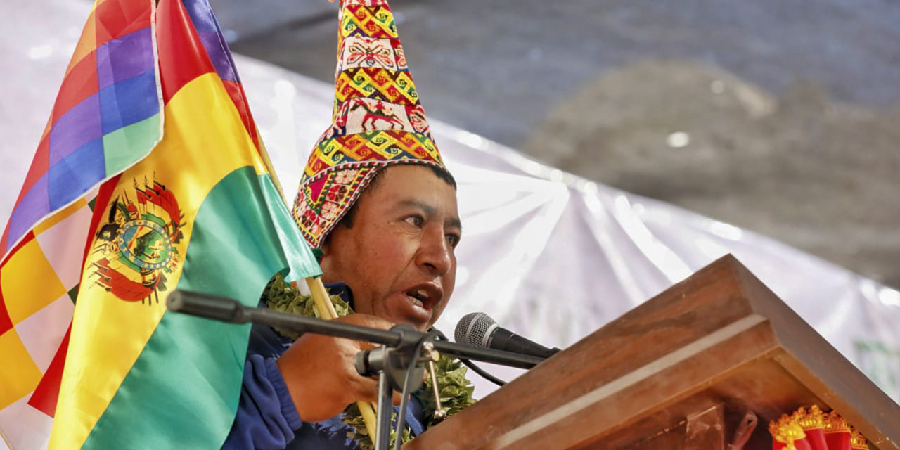 Campesinos de Bolivia respaldan a Lucho y David como presidente y vicepresidente 2025-2030