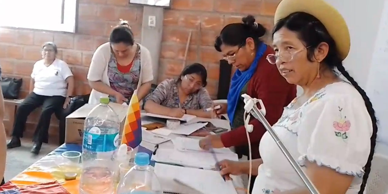 Federación de Mujeres de Tarija. | Foto: RPO Bolivia.