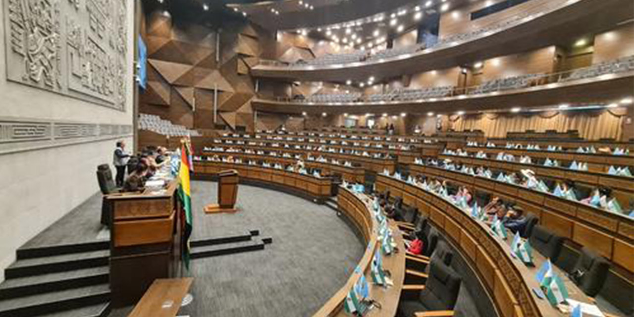 Pleno de la Cámara de Diputados.