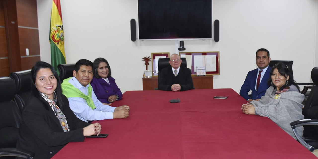 Sala plena del Tribunal Supremo Electoral. 