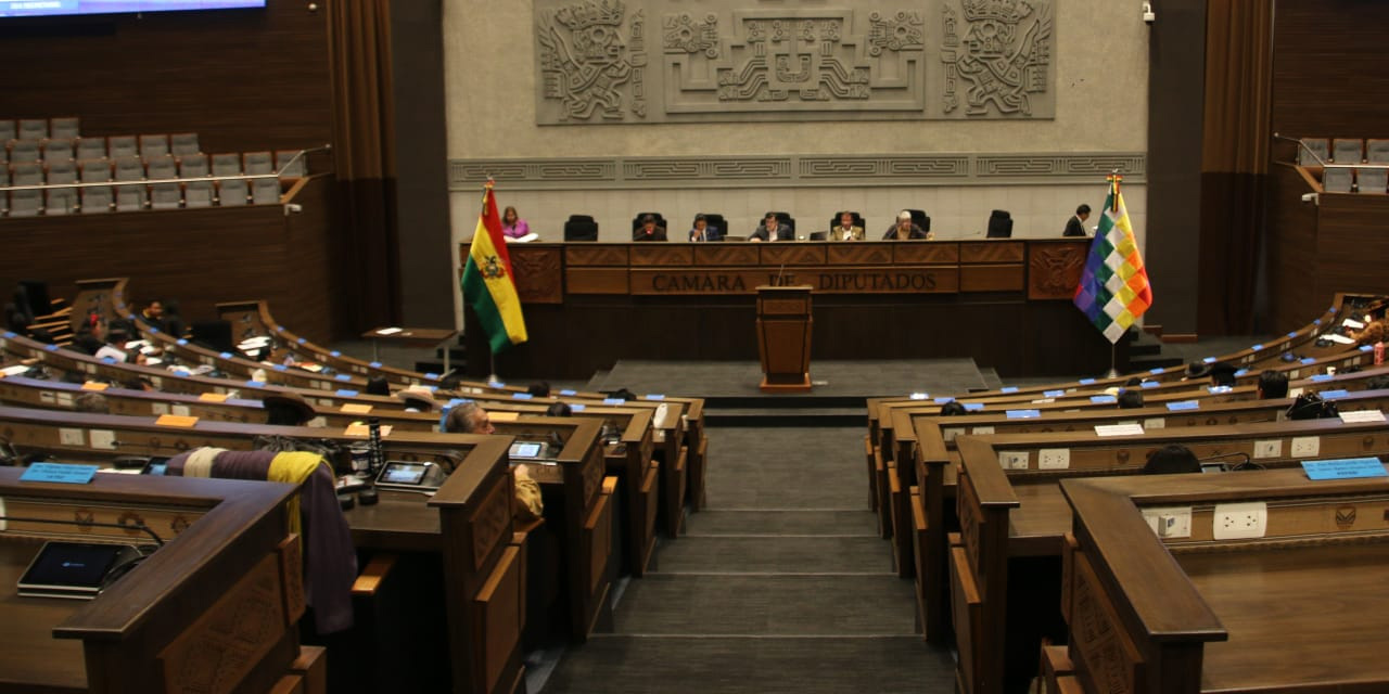 Sesión de la Cámara de Diputados. Foto: Cámara Diputados