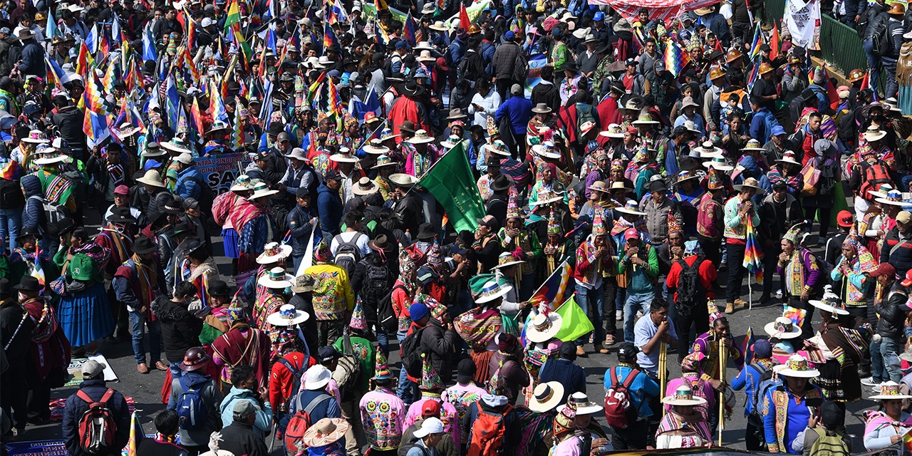 Cabildo del Pueblo desconoce evento de Lauca Ñ, convoca a nuevo congreso del MAS 