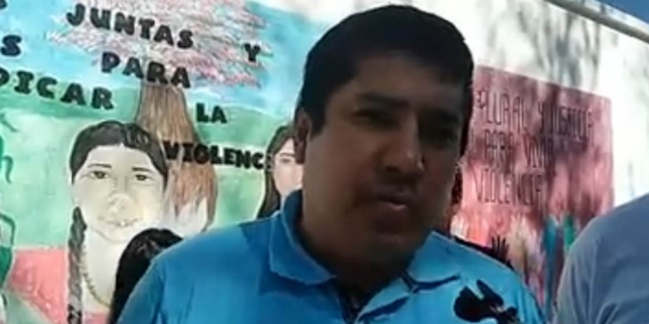 Ejecutivo de los interculturales del Chaco, Adrián Baldiviezo. Foto: ABI