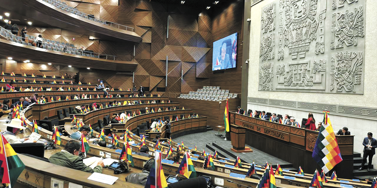 Cámara de Diputados de la Asamblea Legislativa. | Foto: ABI