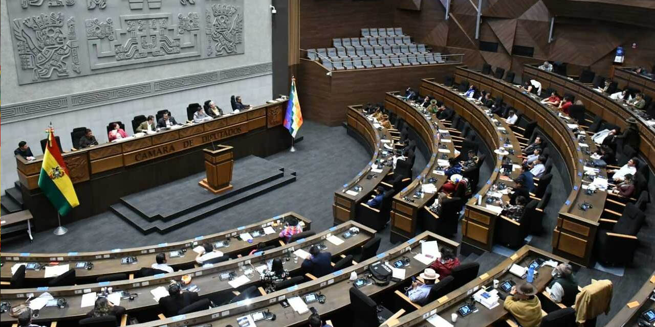 Asamblea Legislativa Plurinacional (ALP) de Bolivia. | Foto: Archivo