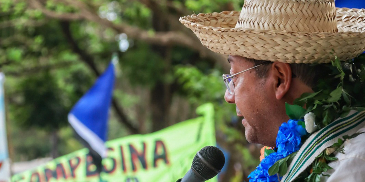 La Paz, 29 de octubre de 2023 (AEP).- Foto: Comunicación presidencial