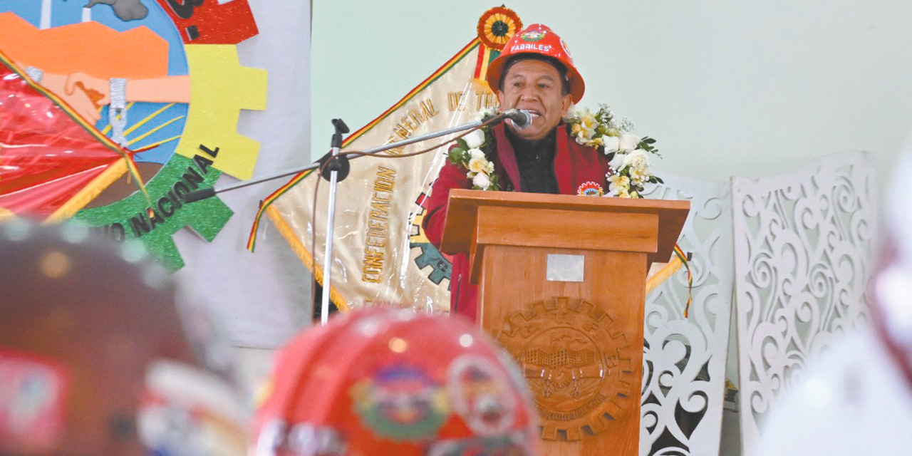 Vicepresidente David Choquehuanca.